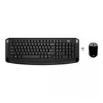 Teclado y Mouse Inalámbrico HP 300 3ML04AA