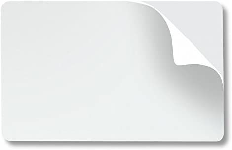 Tarjeta Plastica Zebra PVC 500 PCS Adhesivo