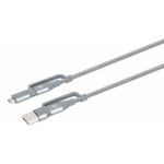 Cable Manhattan USB 4 en 1 390606 USB-A/USB-C