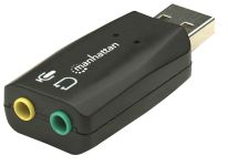 Manhattan Adaptador Audio 3-D a USB 150859