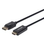 Manhattan Cable DisplayPort a HDMI 3 Mtrs 153188