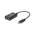 Manhattan Adaptador de Sonido a USB-C 153317