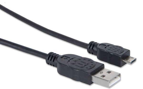 Cable Manhattan USB a Micro-USB 307161