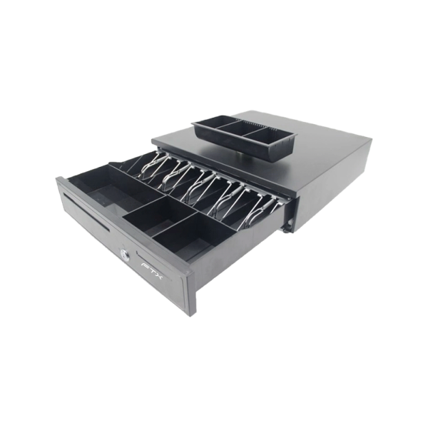 Caja De Dinero FTX LAS-405 Acero RJ11/5B/5M/1R 405MM X 420MM X 100MM