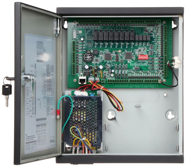 Controladora Dahua 8 Ptas 1 VIA con Gabinete