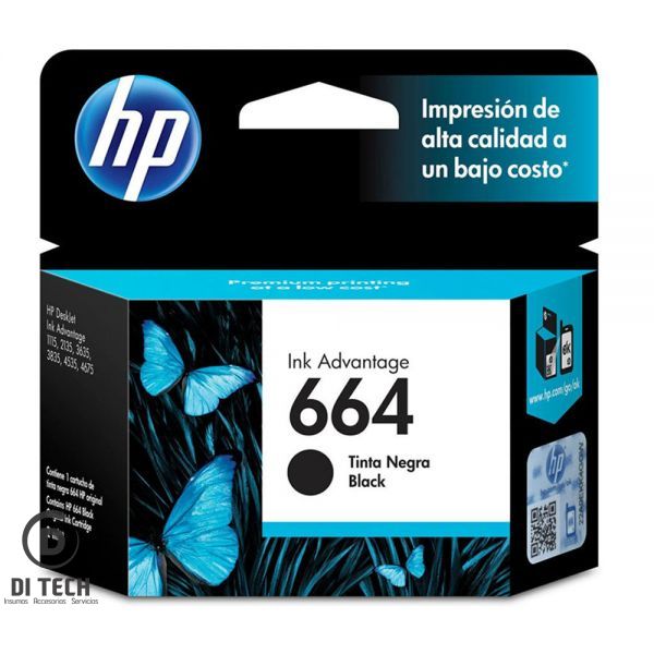 Compre Cartucho de Tinta HP 664 | Di Tech S.A Paraguay