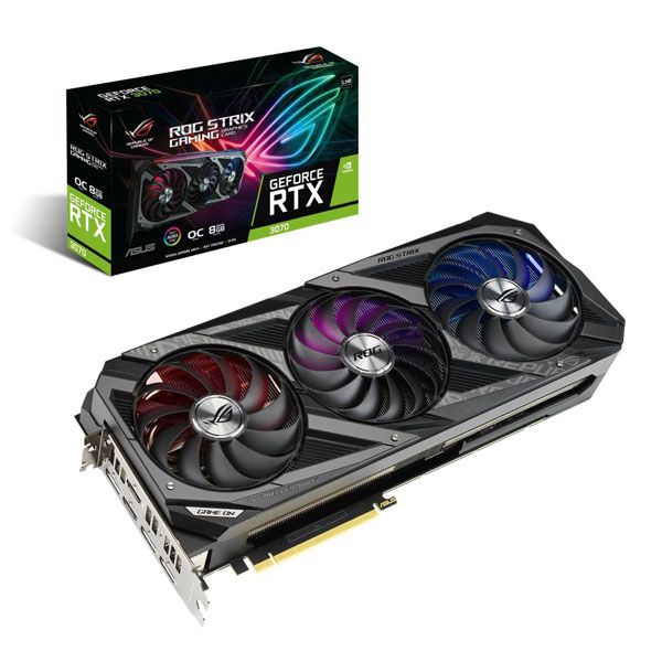 Placa de Video Asus RTX 3070 V2 OC 8GB