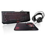 Combo Thermaltake 4 en 1 Mouse+Pad+Auriculares ING Tricolor