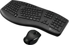 Teclado y Mouse Inalambrico Klip Xtreme Majestik Negro