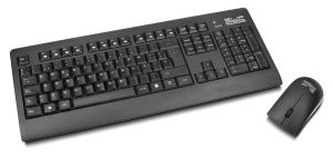Teclado y Mouse Inalámbrico Klip Xtreme KCK-265S Inspirar
