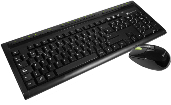 Teclado y Mouse Inalámbrico Klip Xtreme KKW-110S Excellence
