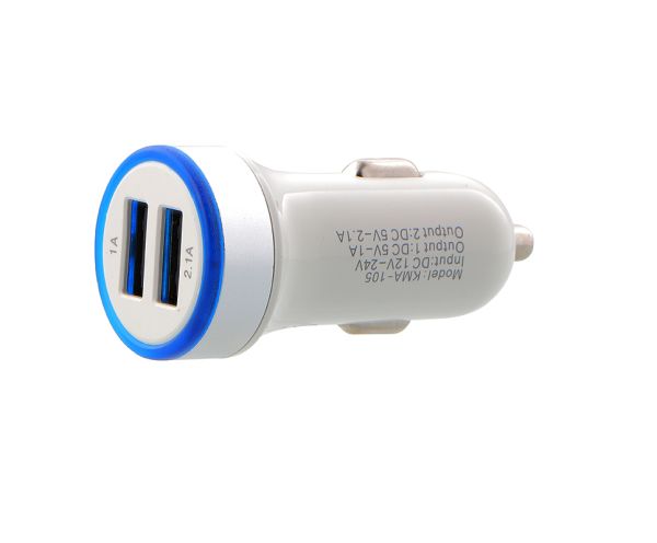 Cargador USB Klip Xtreme Doble USB para Auto KMA-105
