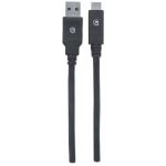 Manhattan Cable USB-A a USB-C 2 Mtrs 354974