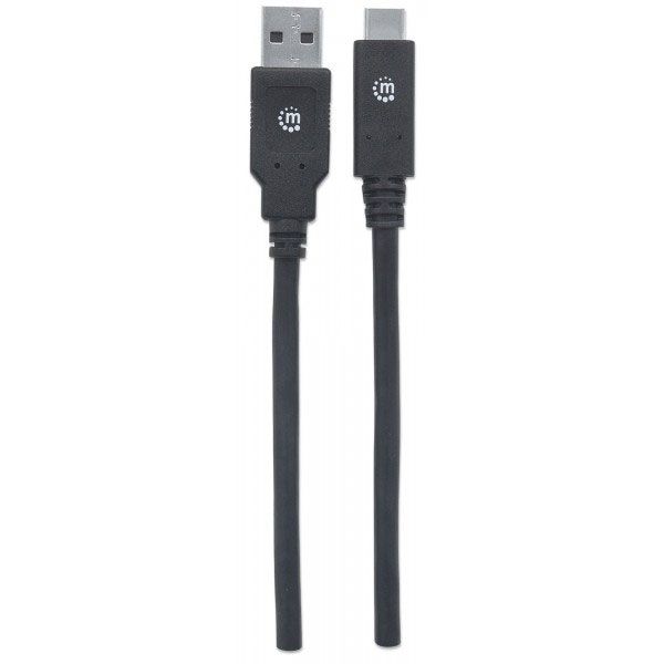 Manhattan Cable USB-A a USB-C 2 Mtrs 354974