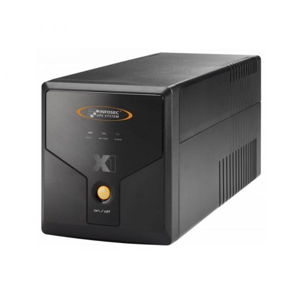 Onduleur Infosec X1 EX-700 700 VA - 2 Prises Schuko - Protection PC, équipements Informatiques