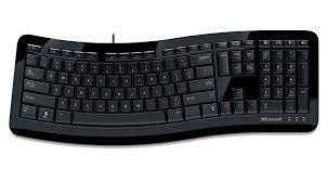 Teclado Microsoft Confort Curve 300 Ing