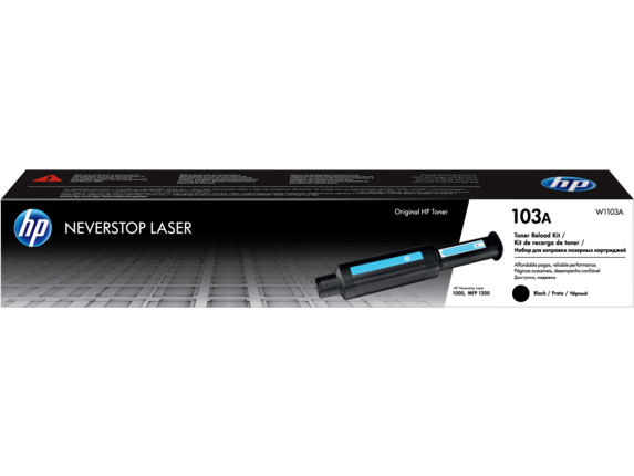 Cartucho de Toner HP 103A Kit de recarga negro