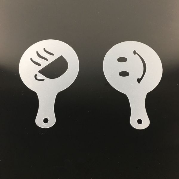 STENCIL PARA CAFÉ 16 DISEÑOS