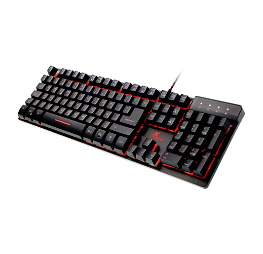 Teclado Xtech XTK-520S Gaming Multimedia 